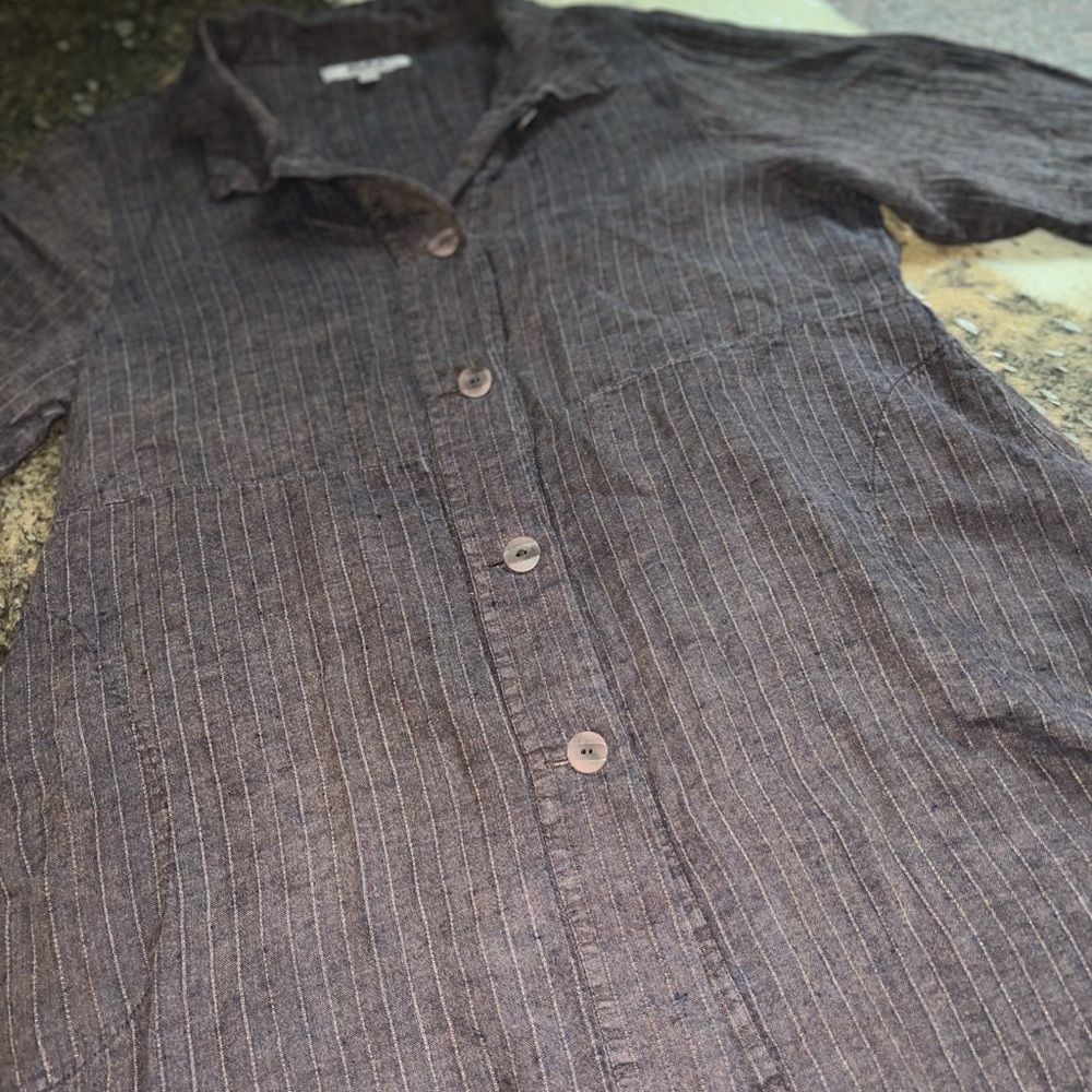 NWOT Womens Flax linen dress
